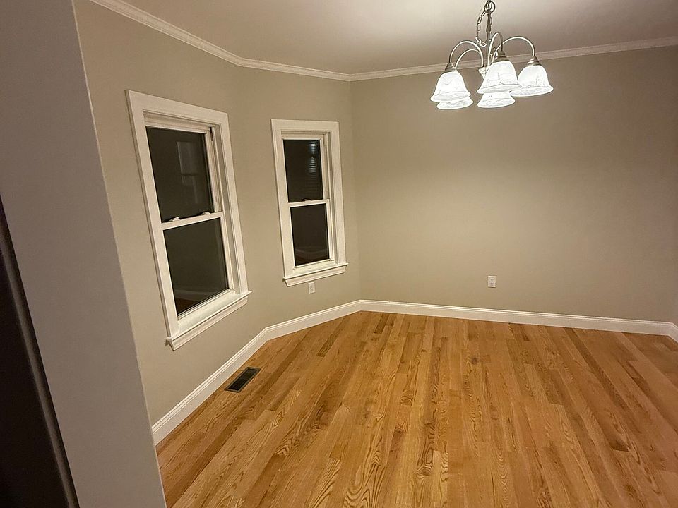 Dining Room with chandelier