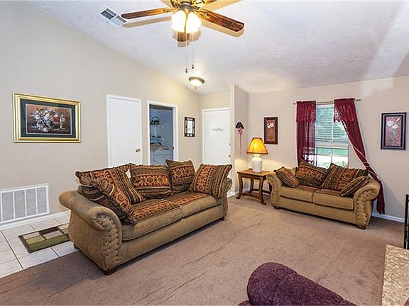 High ceilings in the Den