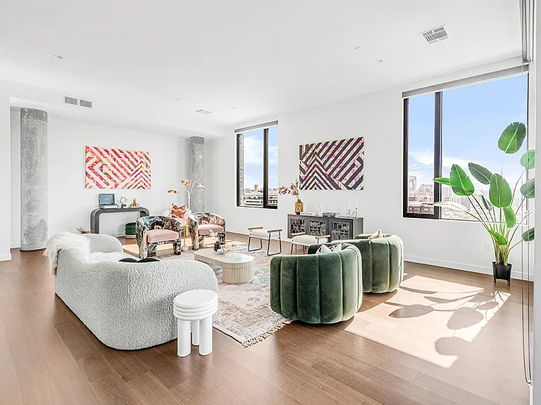 Penthouse living room