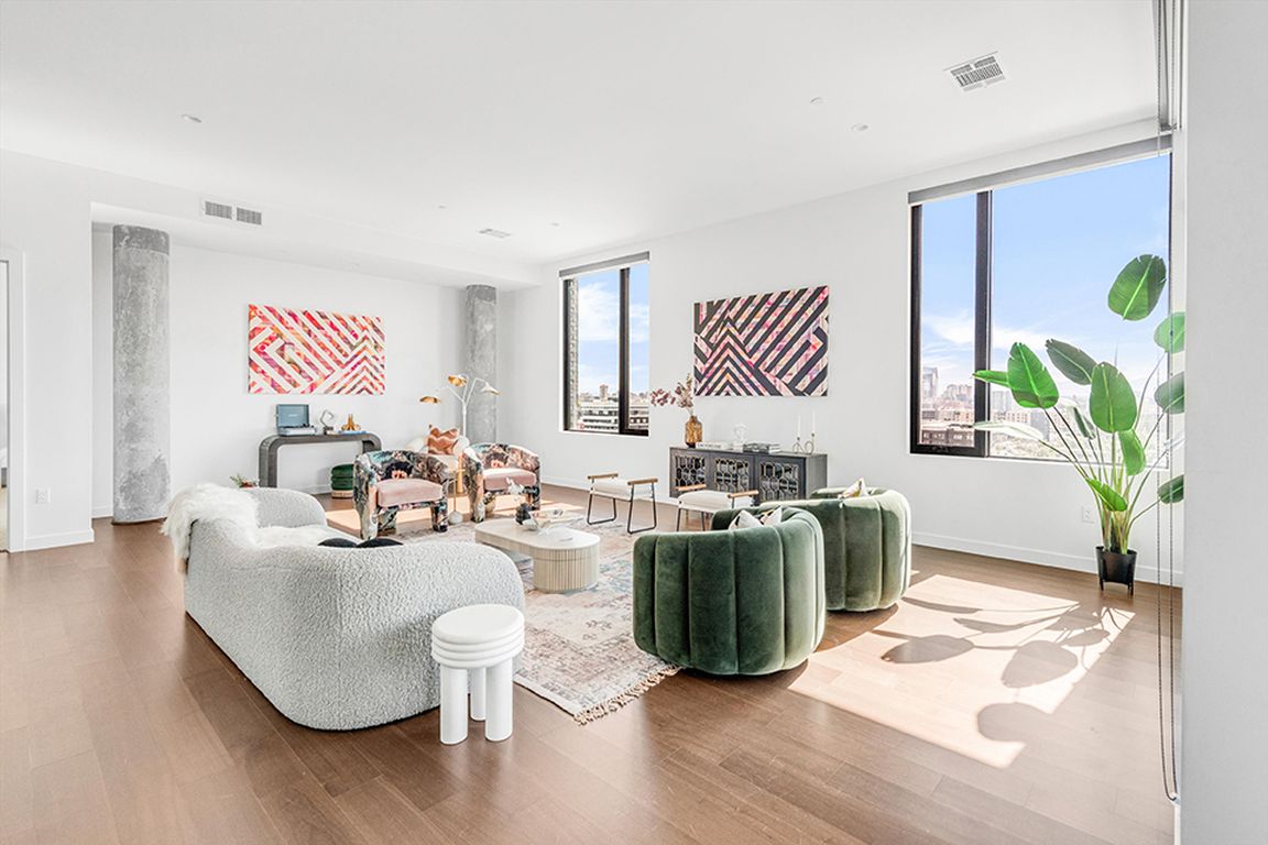 Penthouse living room
