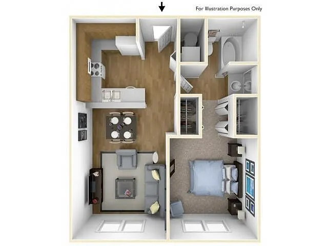 Floor plan Willow