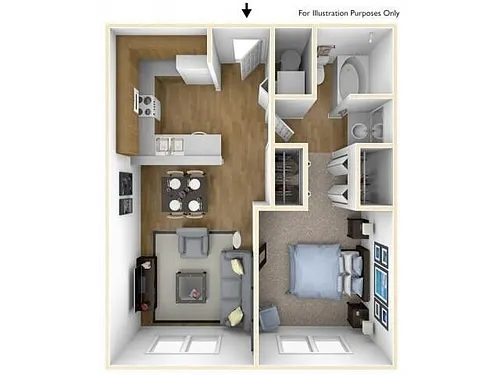 Floor plan Willow