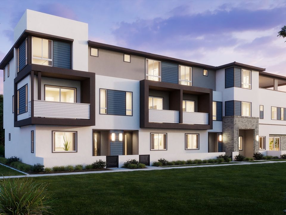 Andara at Luna Park Exterior Rendering Irvine, CA