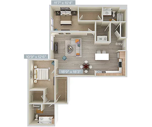Floor plan B14-1373