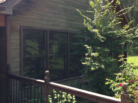 Deck on back of the house