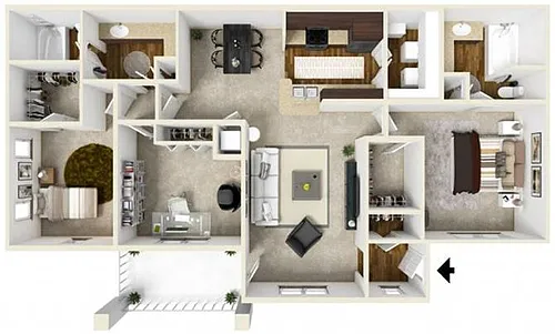 Floor plan The Augusta