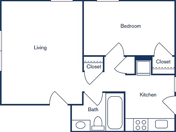 The Washington Park 1 Bed, 1 Bath The Washington Park 1 Bed, 1 Bath