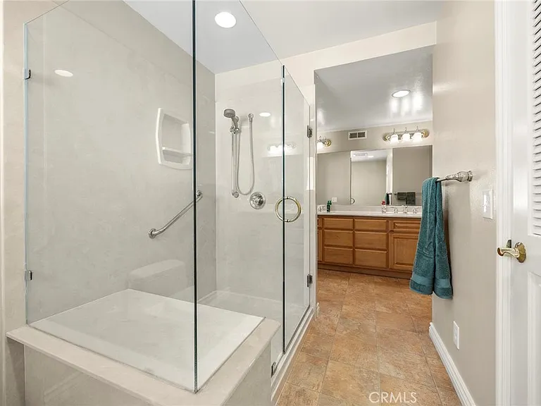 Master Bath with Walk-in Closet