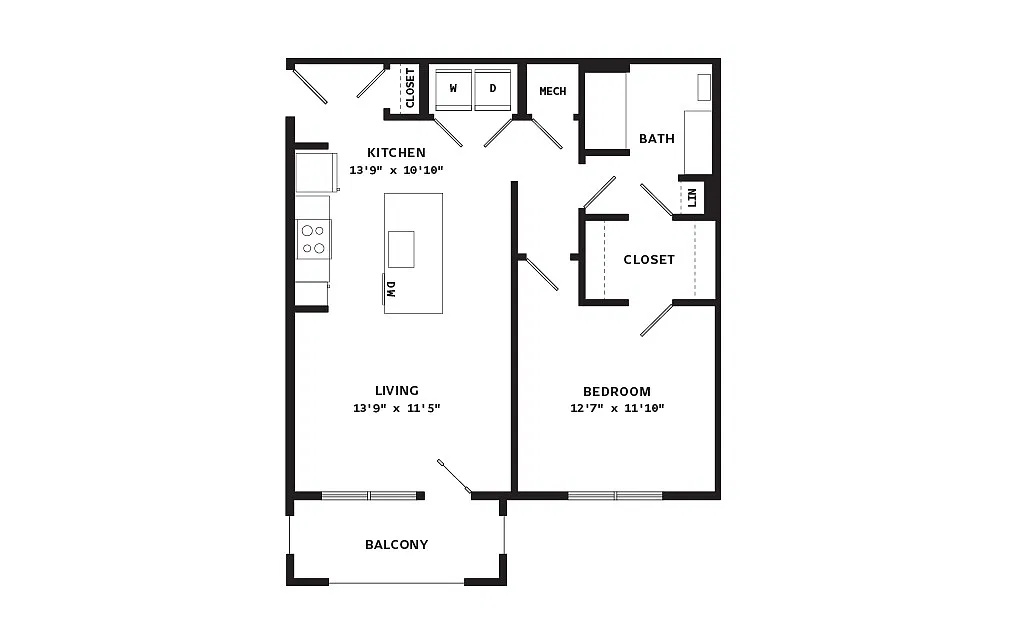 Floor plan Conner