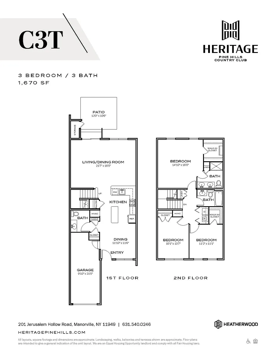 Floor plan C3T