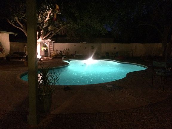 Pool in the evening 