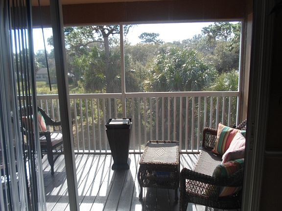 Screened lanai
