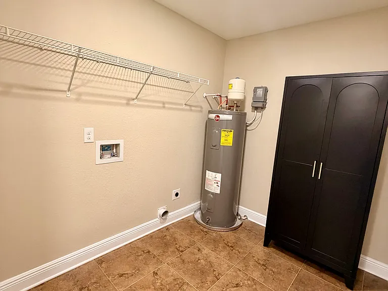 Laundry Room with Storage