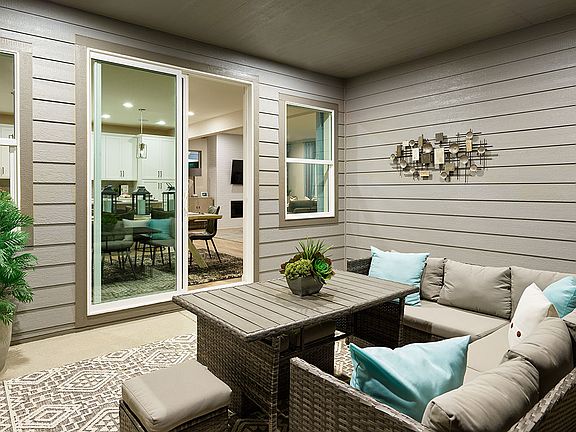 Example of Residence 3204 - Optional Covered Patio