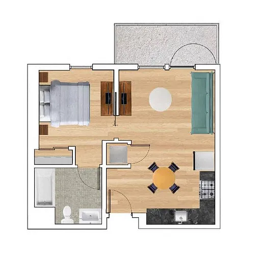 Floor plan A1