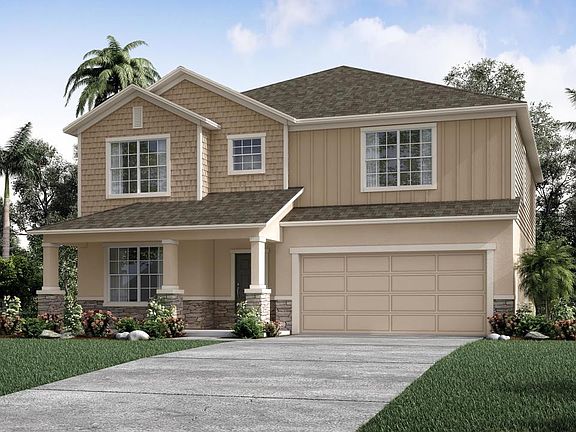 Elevation C Optional Stone Accent