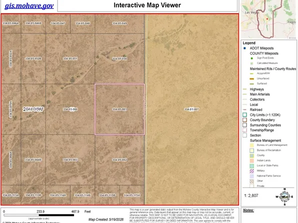 334-05-081 E Mohave Road, Kingman, AZ 86401
