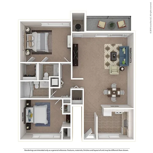 Floor plan 2x1.5 - Spruce