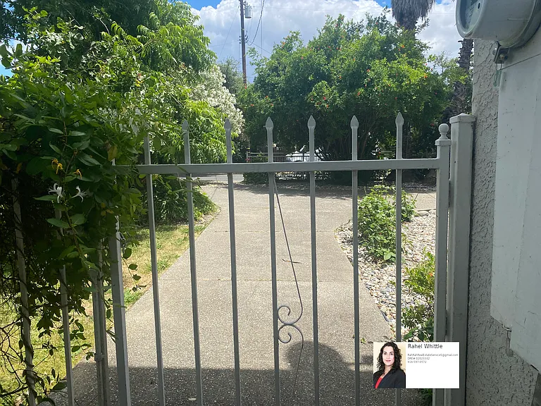 Gated Private Entry, Private Parking in Driveway