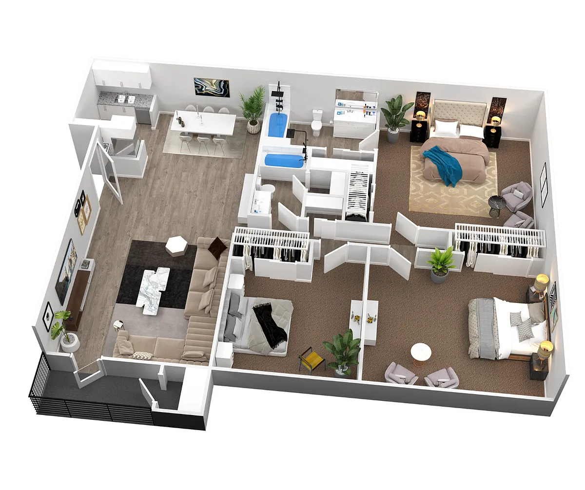 Floor plan C1