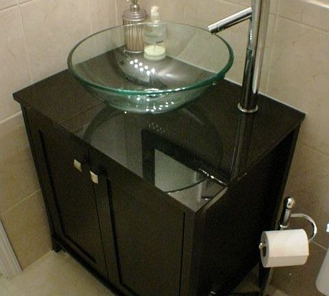 Close-Up Of New Vanity