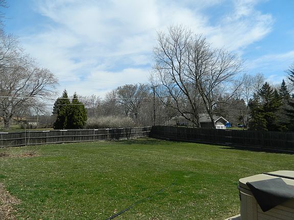 Large fenced in backyard