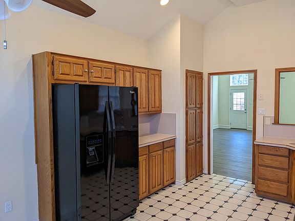 Refrigerator included. Large pantry.