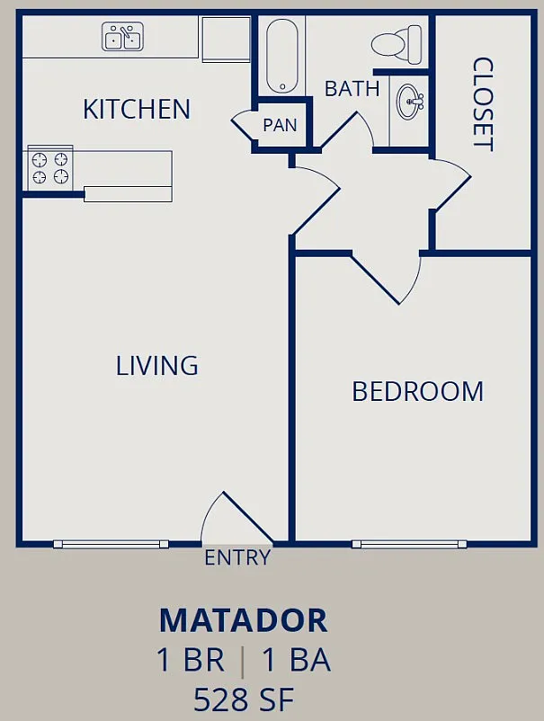 Floor plan Matador A1