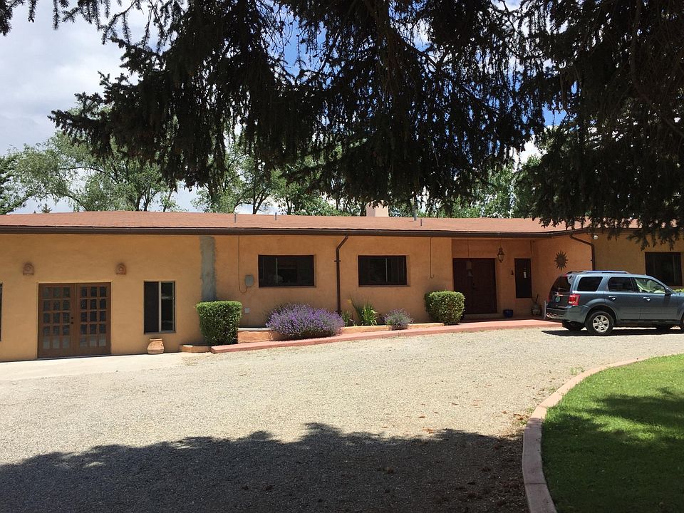 front view of house in spring