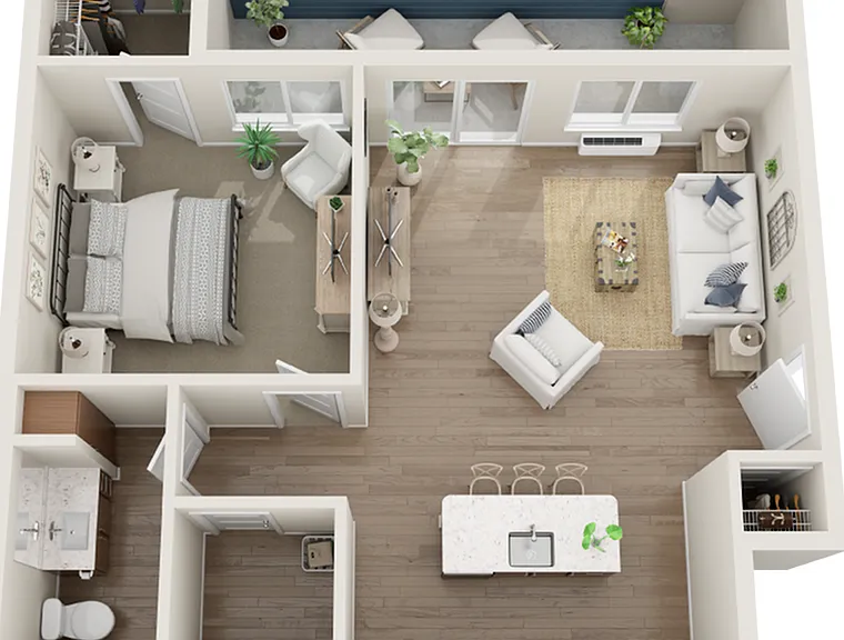 Cobalt | 1 Bed | 1 Bath Cobalt | 1 Bed | 1 Bath