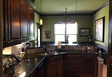 Kitchen into Breakfast Area