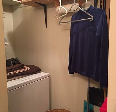 Upstairs Laundry off of bath