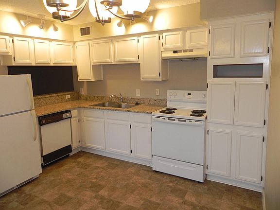 Kitchen with granite