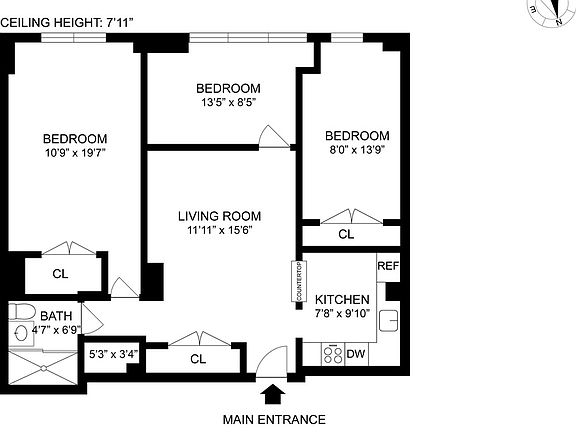 2nd image of 333 E 34th St APT 7K