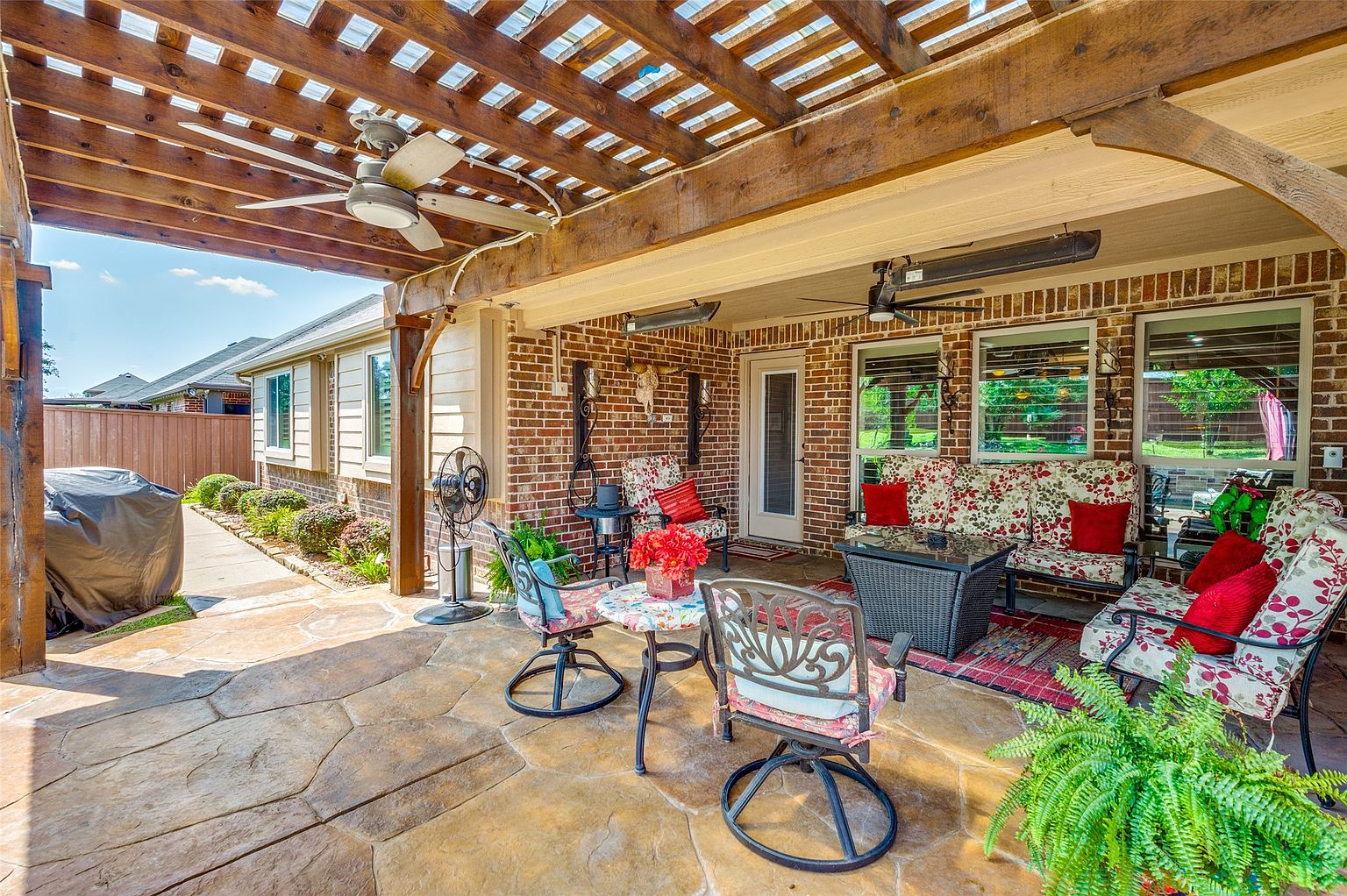 Spacious family home with kitchen and living area