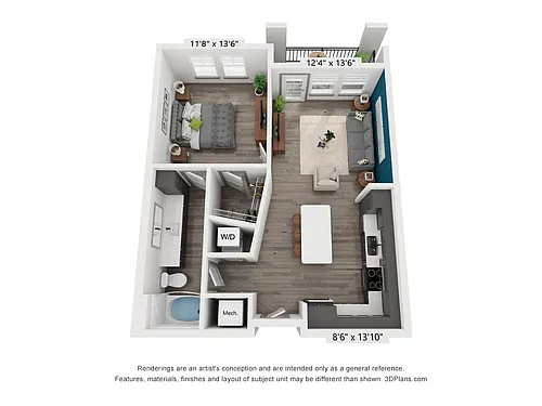 Floor plan A1