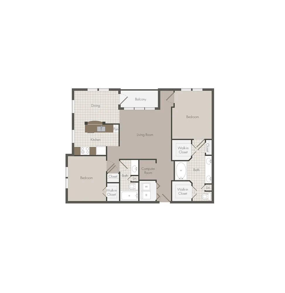 Floor plan B1