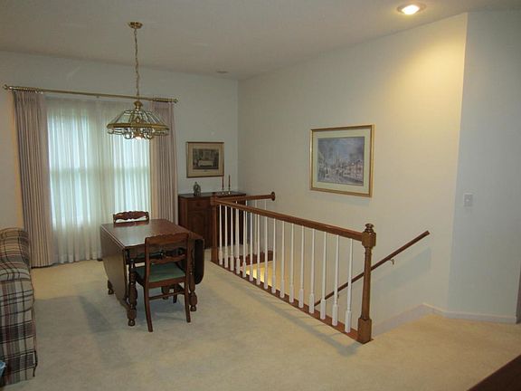 Lower level entrance inside