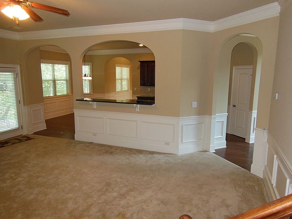 Family Room and Breakfast nook from Staircase