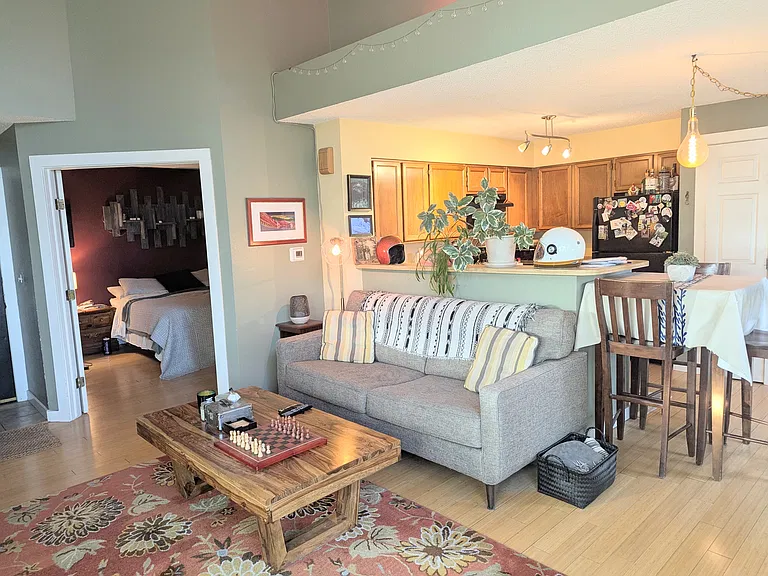 Living Room and Primary Bedroom beyond