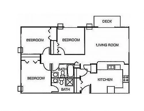 Floor plan 3 Bedroom