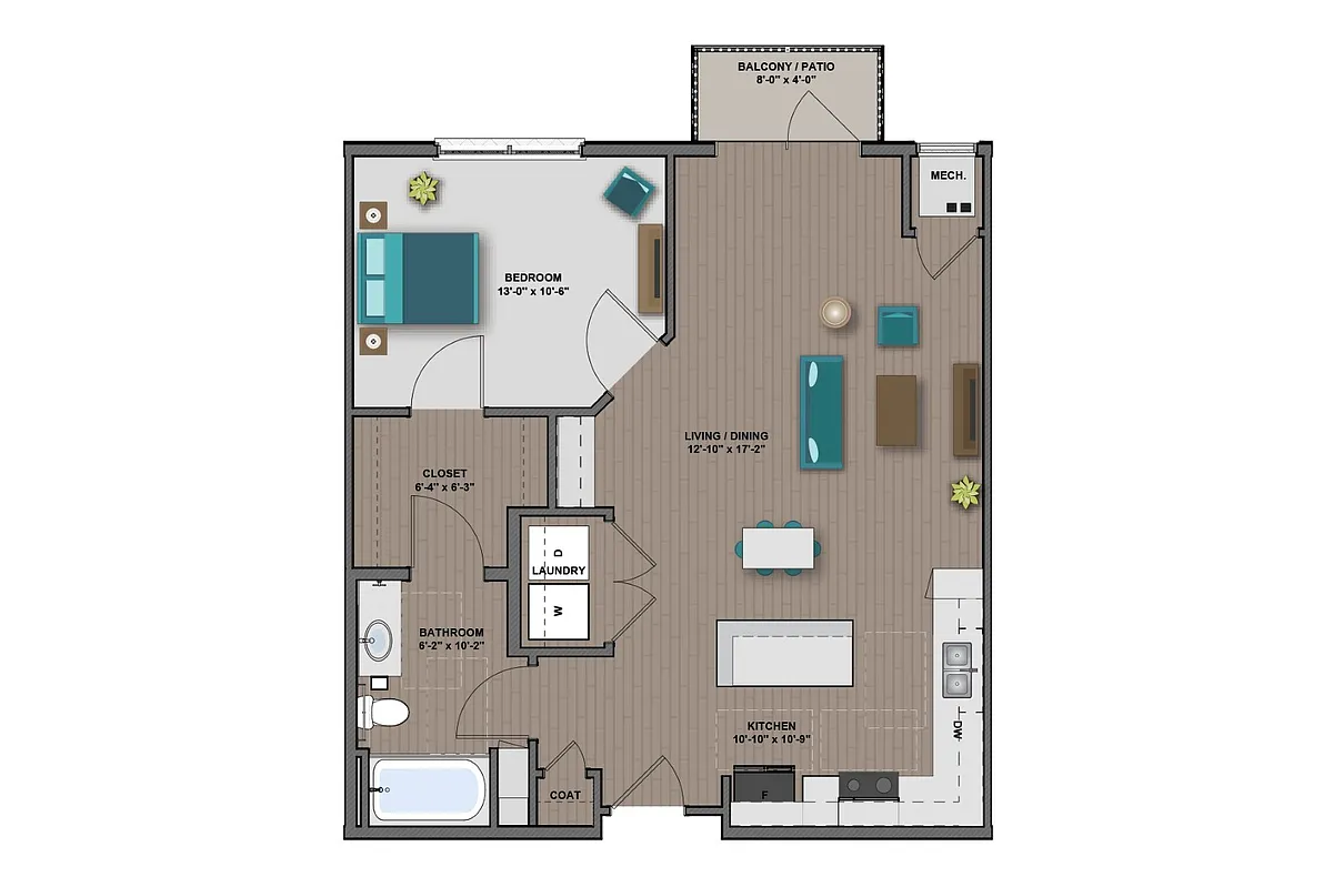 Floor plan Ford