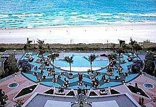 Courtyard/Ocean