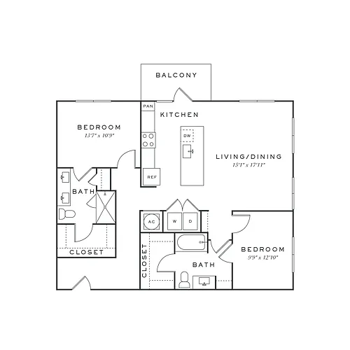 Floor plan B7