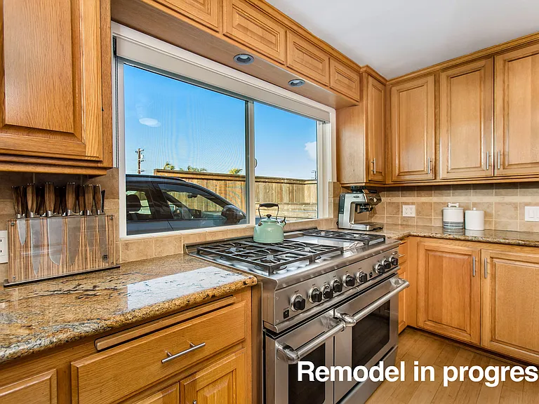 Remodel in progress, will be complete by move in date.