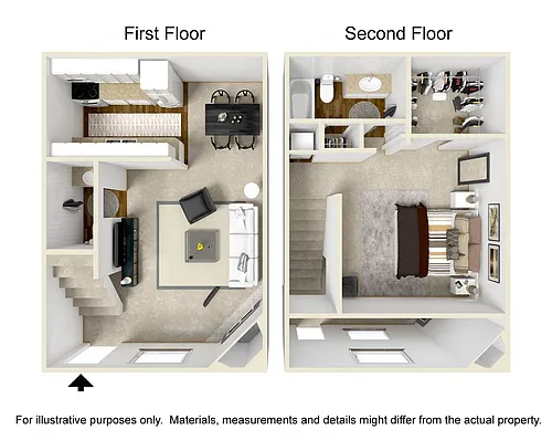 Floor plan 1D - TOWNHOME