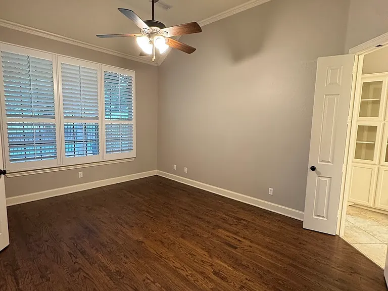 Spacious master bedroom