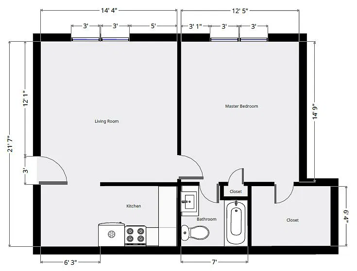 Floor plan A4