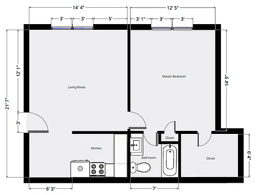 Floor plan A4