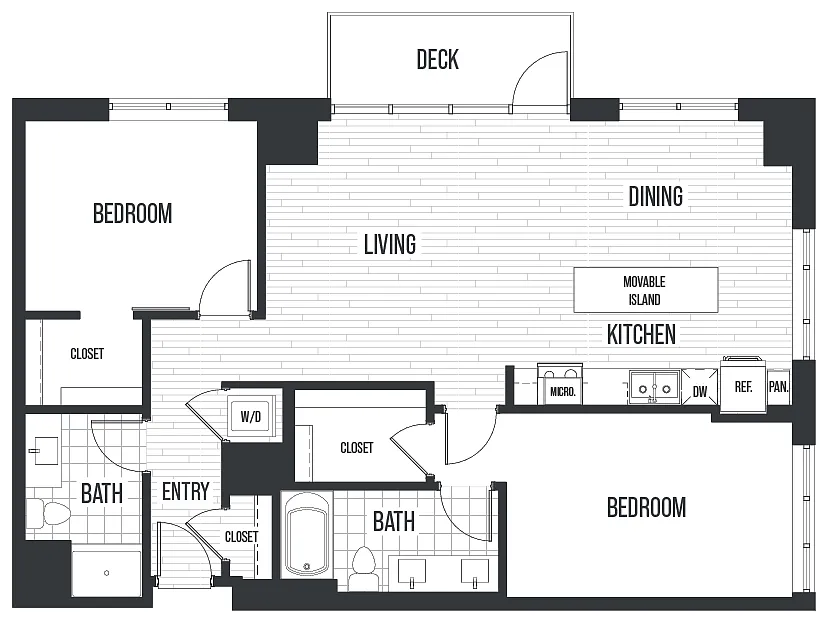 Floor plan Plan 2C
